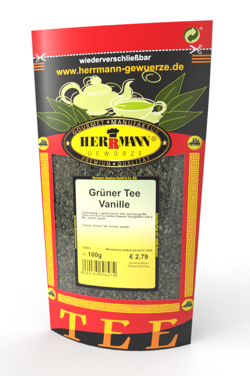 Grüner Tee Vanille