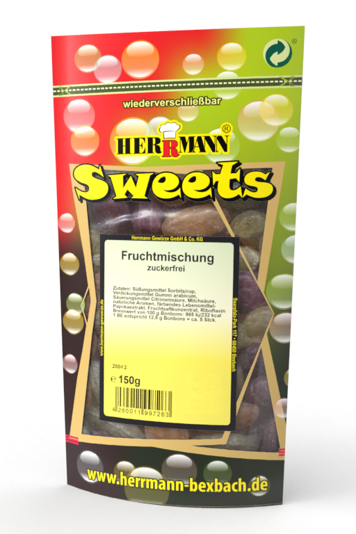 Fruchtmischung Bonbons