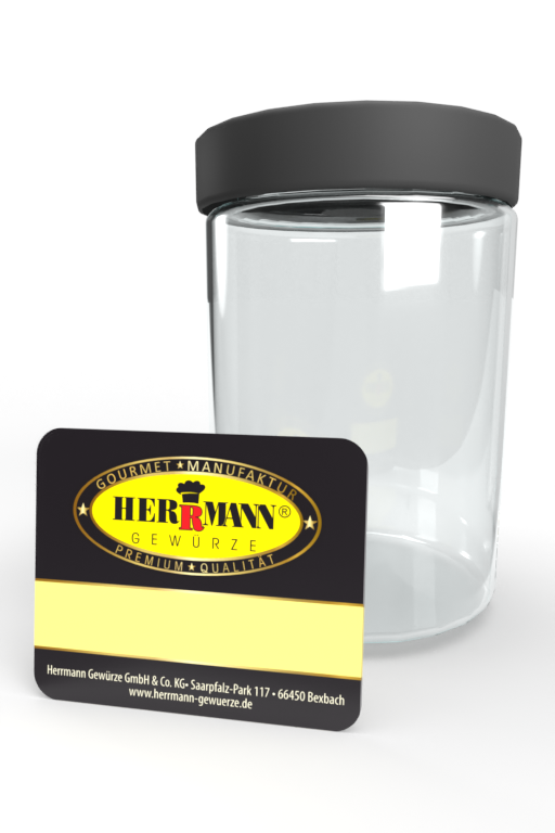 Gewürzglas mit Schraubdeckel