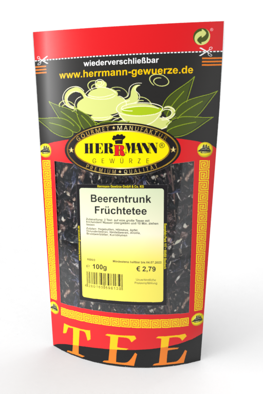 Beerentrunk Früchtetee