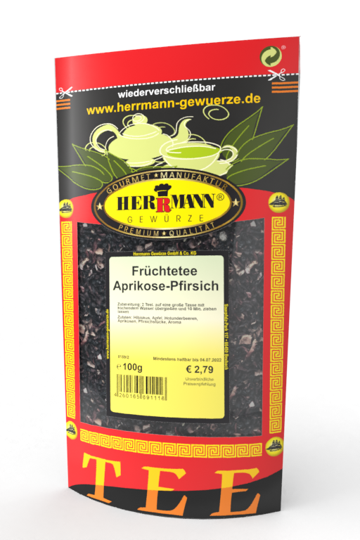 Früchtetee Aprikose-Pfirsich