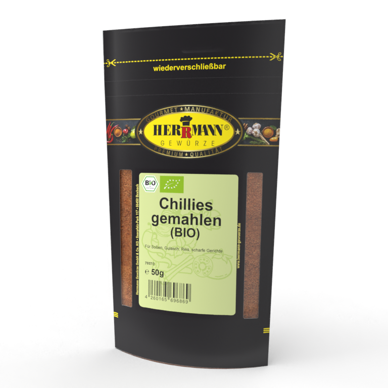 Chillies gemahlen (BIO)