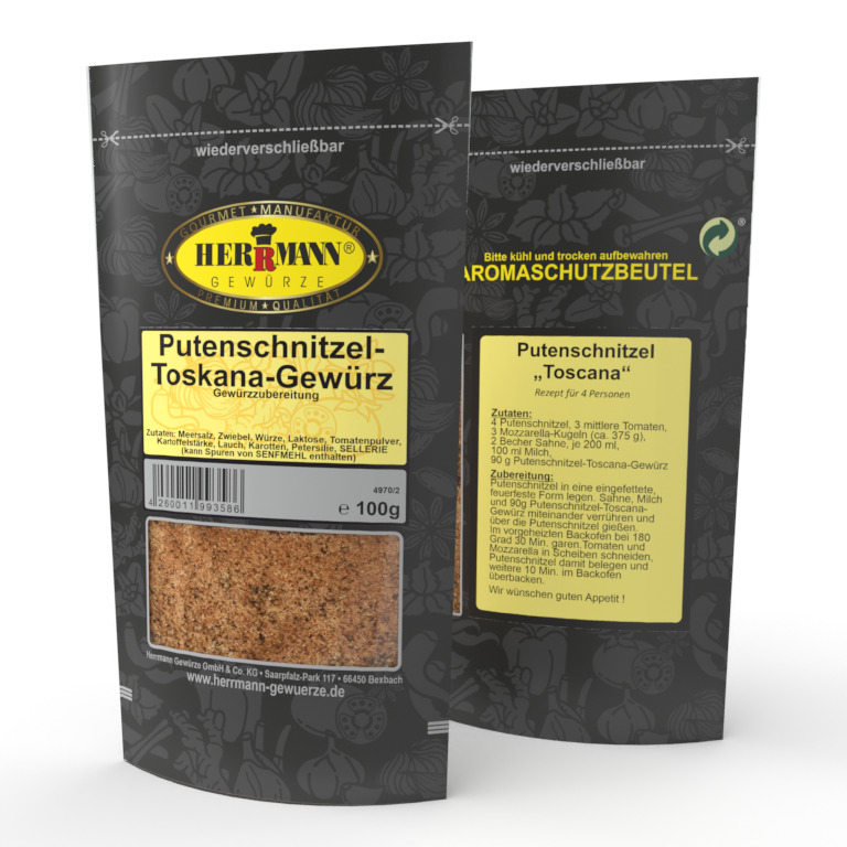 Putenschnitzel-Toskana-Gewürz