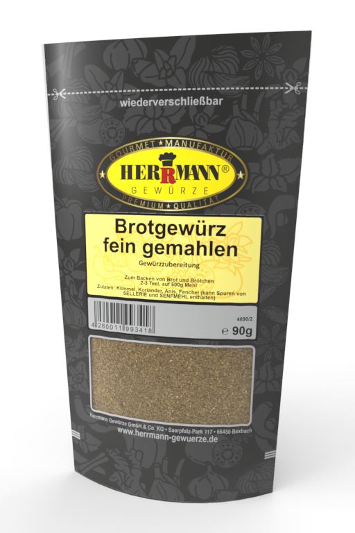 Brotgewürz, fein gemahlen